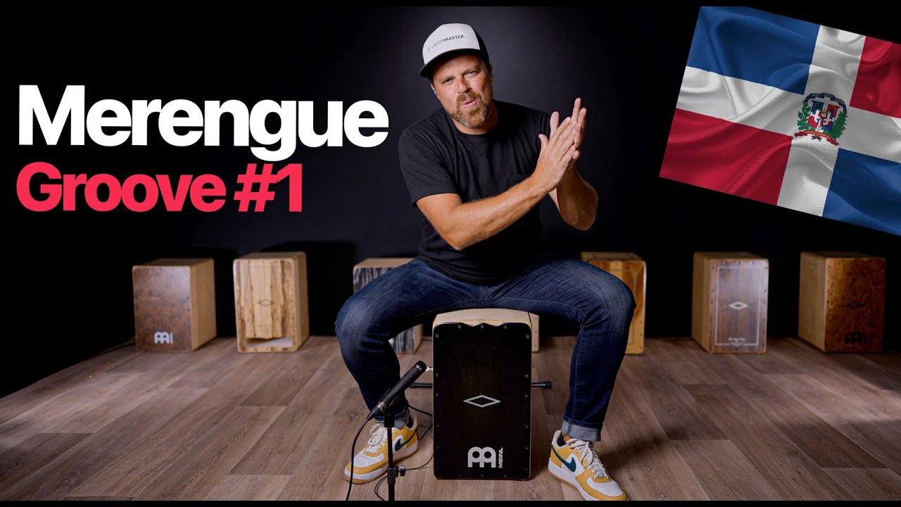 NEW! Merengue Groove on Cajon 🇩🇴 Cajon Groove Library