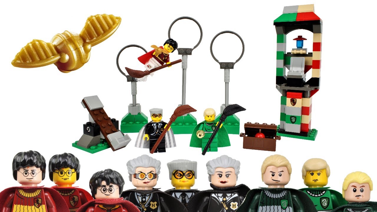 Обзор набора LEGO Harry Potter Quidditch Training 4726 2002 года!