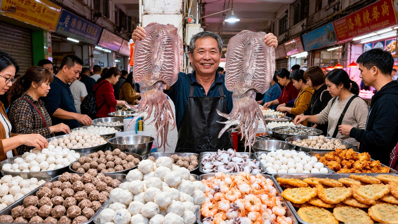 Khám phá Quầy Mực Viên siêu chất lượng tại Sán Đầu - Những quán ngon đặc trưng của ẩm thực Triều Sán