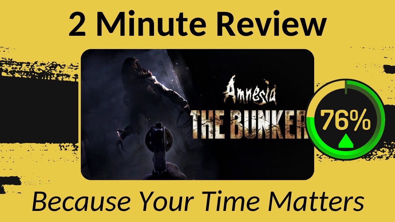 Amnesia: The Bunker &mdash; двухминутный обзор!