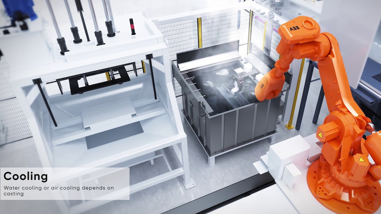 IMPRESS PLUS DCC6000 die casting cell | Single-piece casting technology