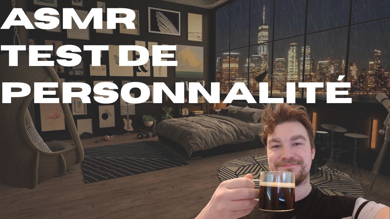ASMR test de personnalité