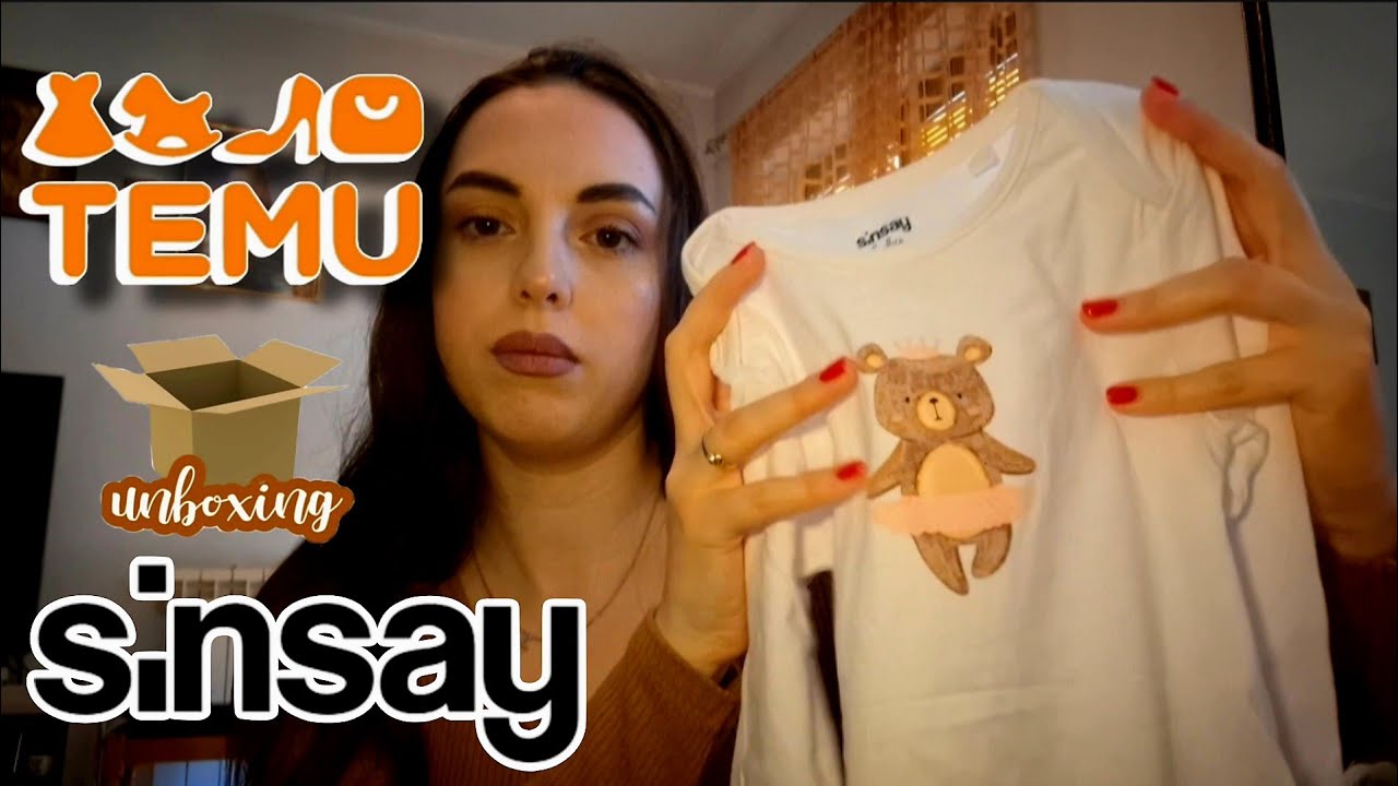 HAUL SINSAY & TEMU | Online kupovina 