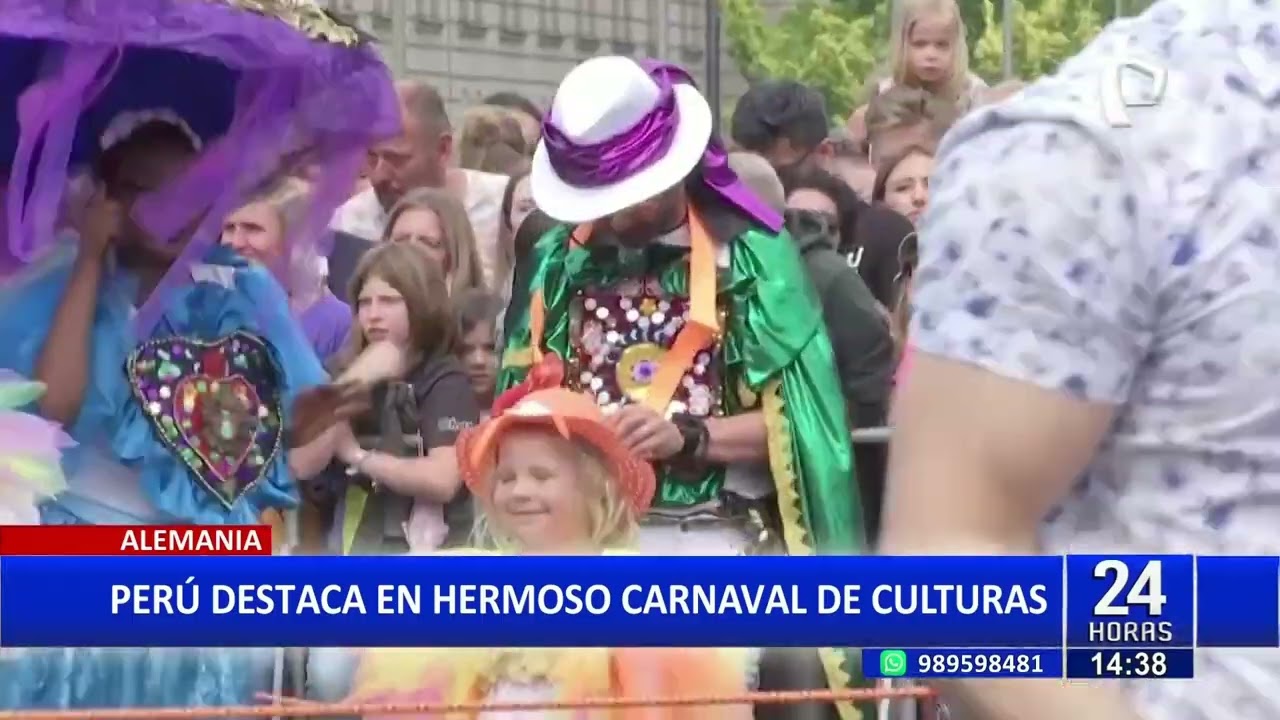 Cultura peruana destaca en el carnaval de las culturas en Berlín