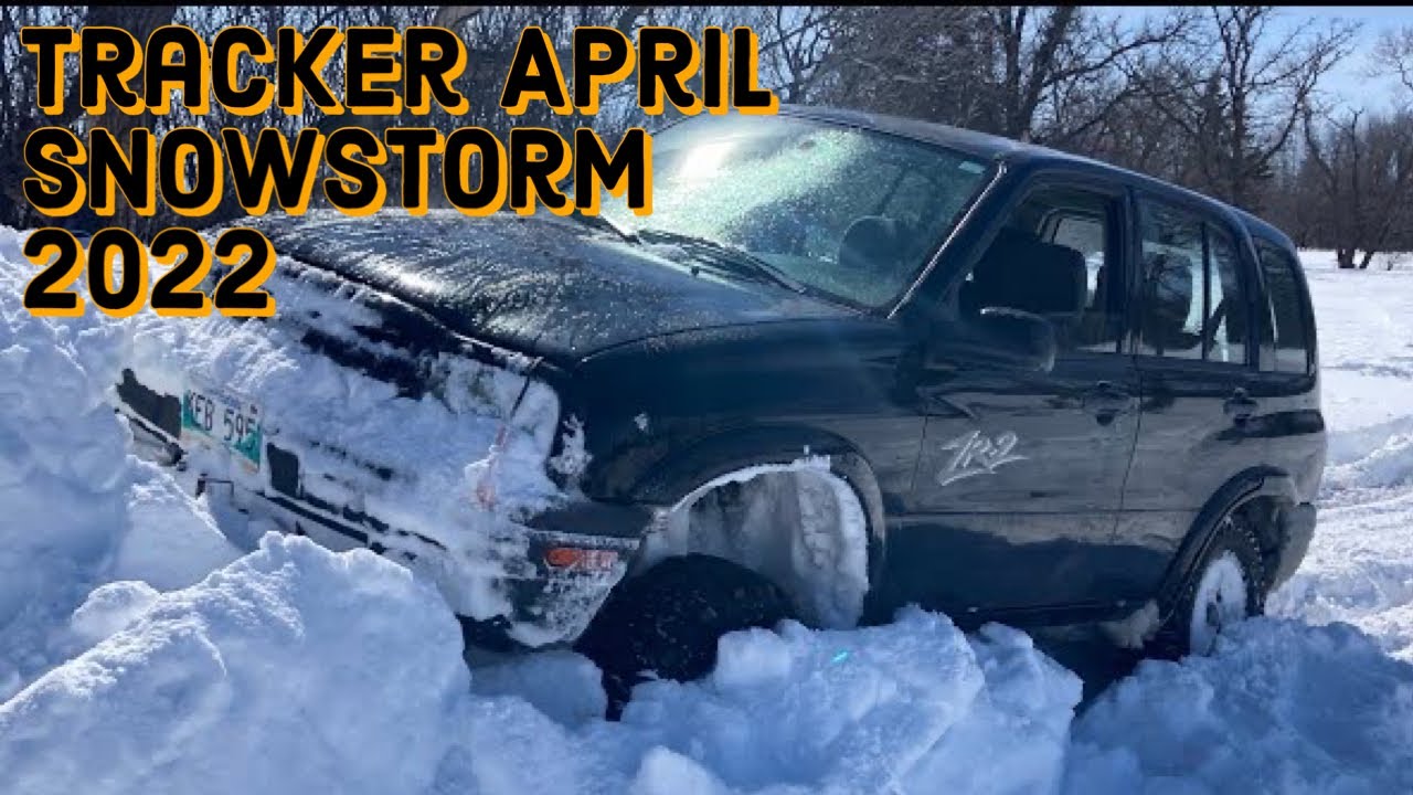 Taking The Chevrolet Tracker Through Some Snow