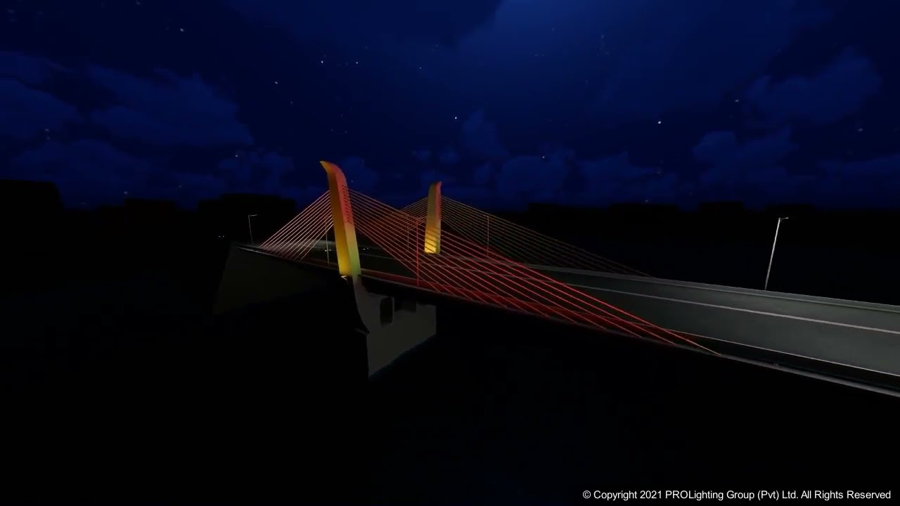 New Kelani Bridge - Architectural Lighting Design