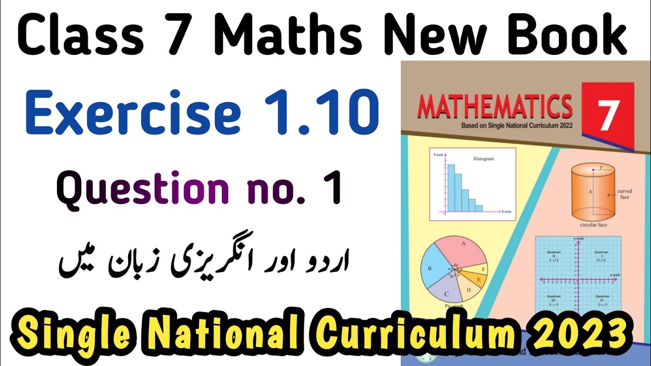 Exercise 1.10 Class 7 Maths New Book | Unit 1 Exercise 1.10 Question no. 1 Class 7 | Learning Zone