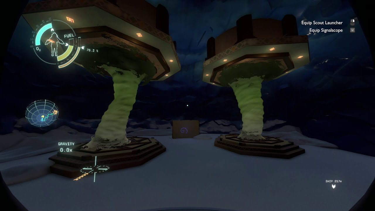 Outer Wilds - Exploring Southern Observatory & Probe Tracking Module