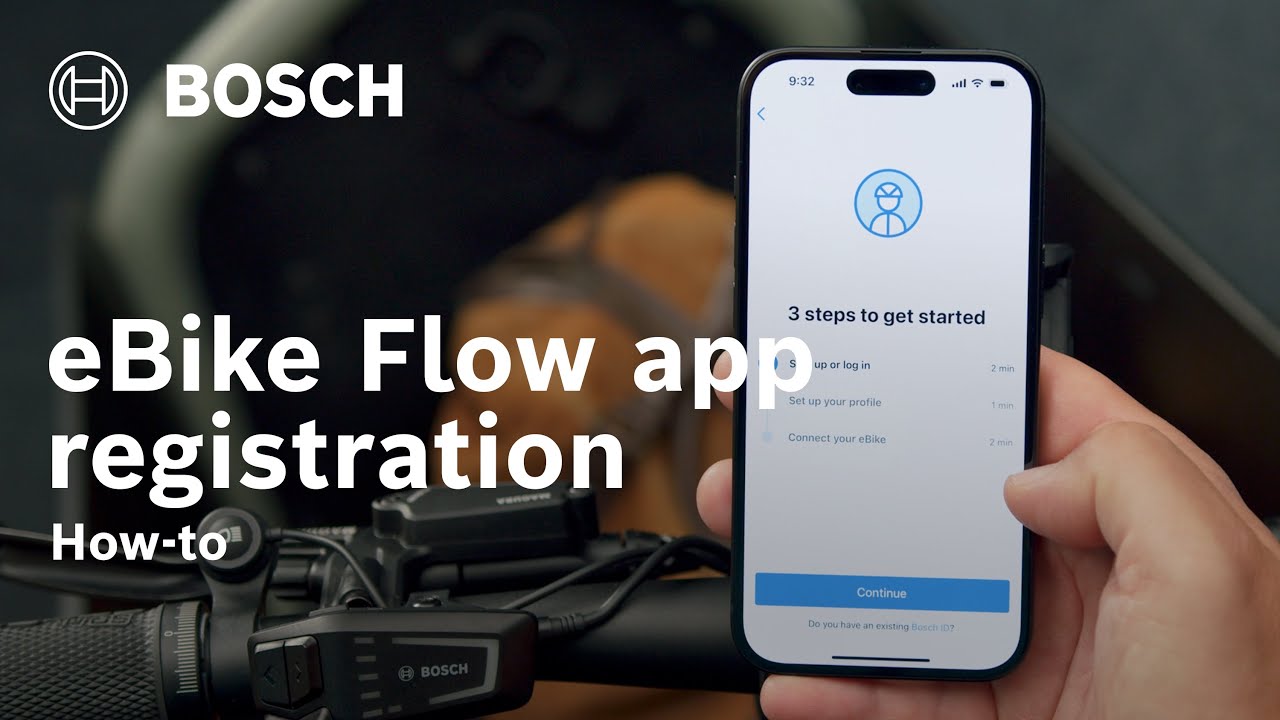 How-to | eBike Flow app registration