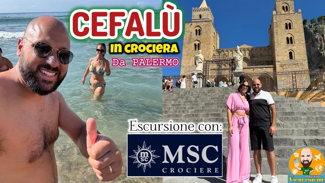 CEFALÙ in Crociera - Escursione con MSC crociere(vlog2024)
