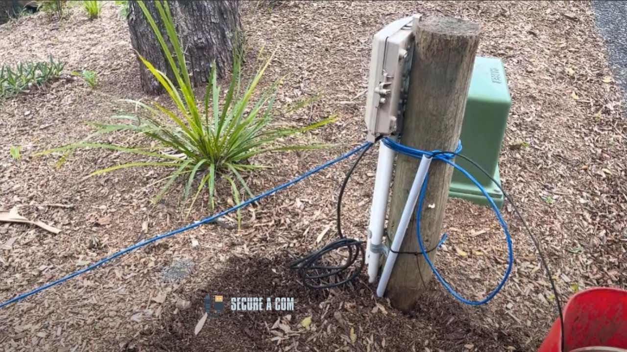 New Lead in Cable To House  Old Cable From NBN Box Was A CAT6