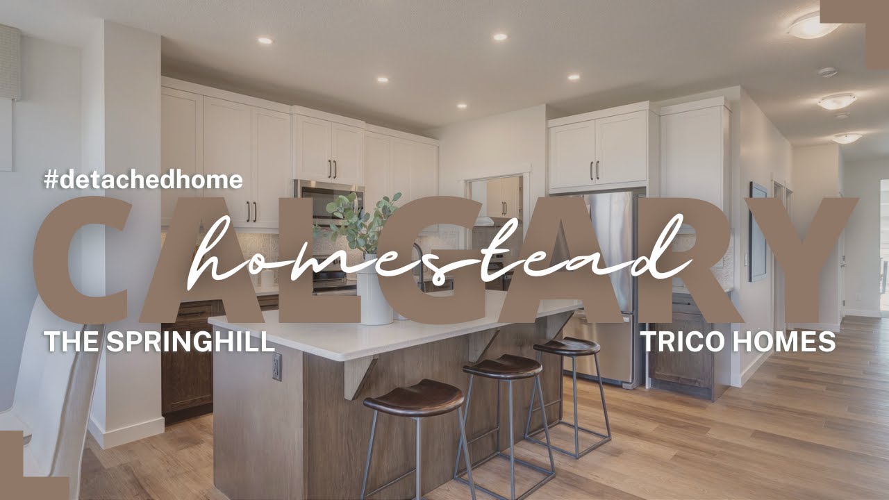 Trico Homes | Спрингхилл | 2673 кв. фута | 5 спален | 4 ванные | Усадьба | Недвижимость Калгари 2024
