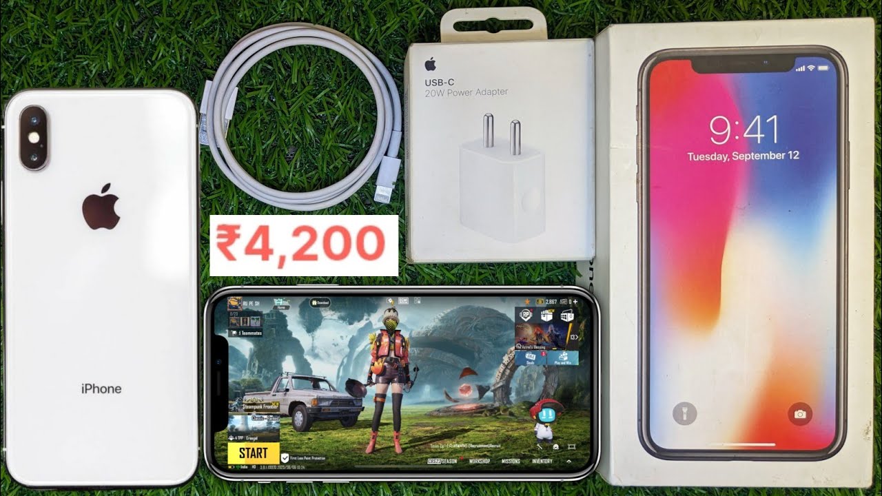 iphone x unboxing cashify // iphone x gaming test // under 4k iphone x // iphone x bgmi test