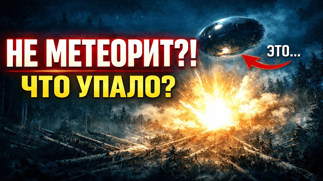 Тунгусский взрыв: это был НЕ метеорит… что на самом деле упало в тайге?