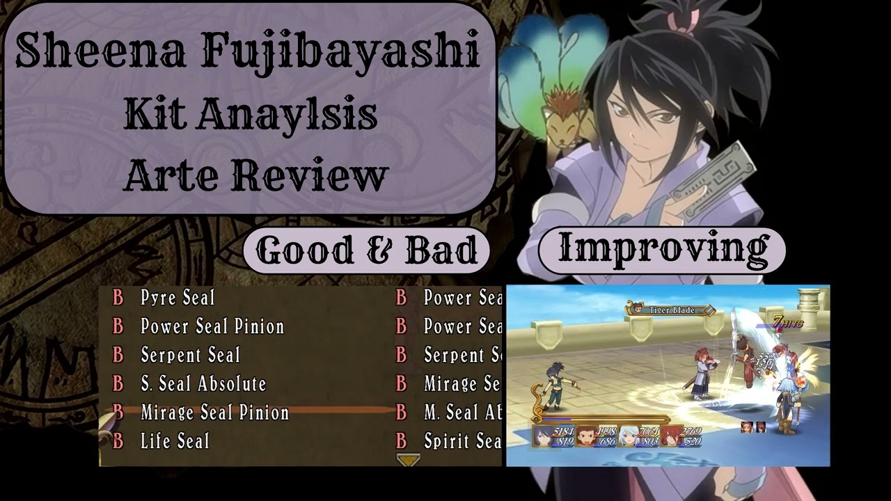 Tales of Symphonia - Sheena [Combat Analysis / Review]