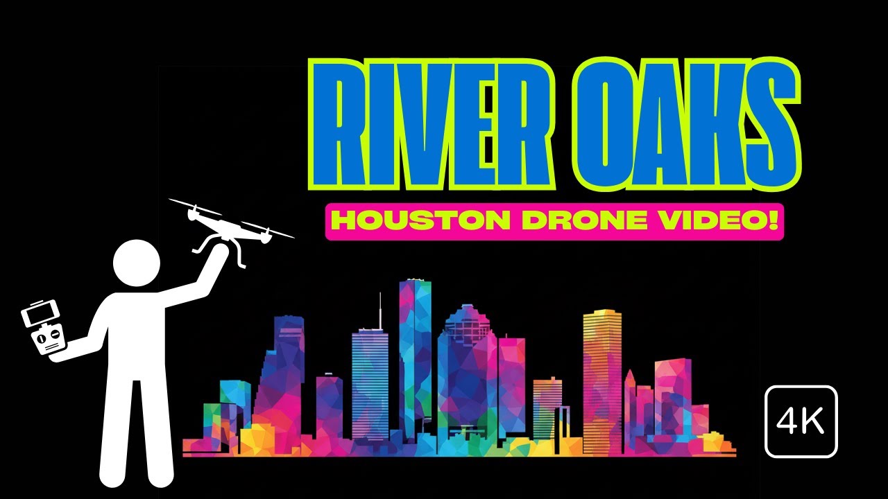 Stunning Drone Views Over Houston’s River Oaks Shopping Center | Uptown, Downtown & Med Center (4K)