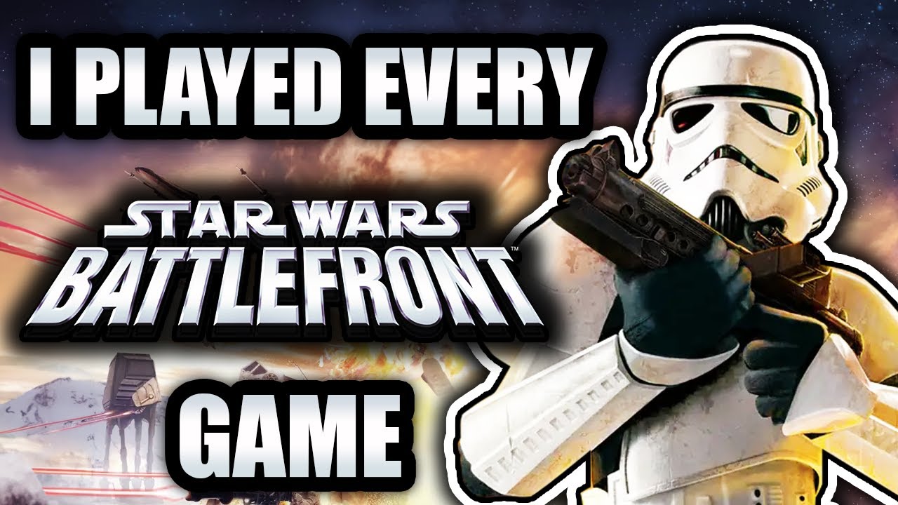 I Played EVERY Star Wars Battlefront Game (Director's Cut)