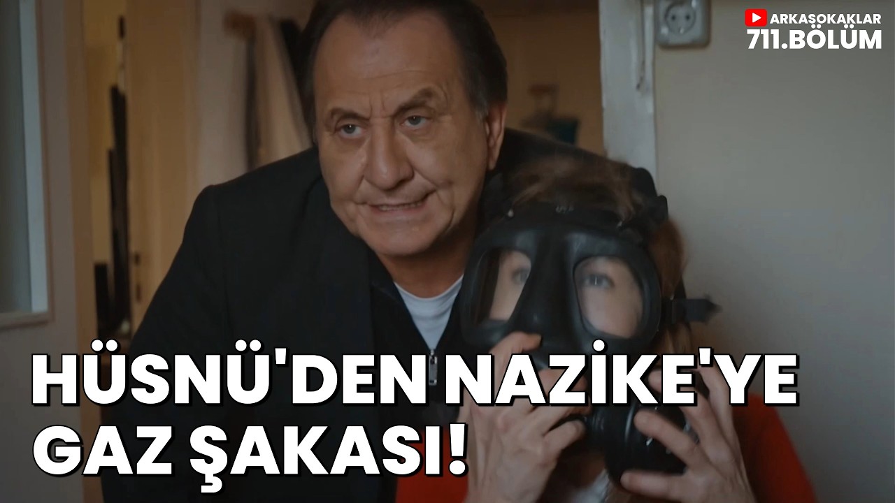 Hüsnü'den Nazike'ye Gaz Verme Şakası 711. Bölüm