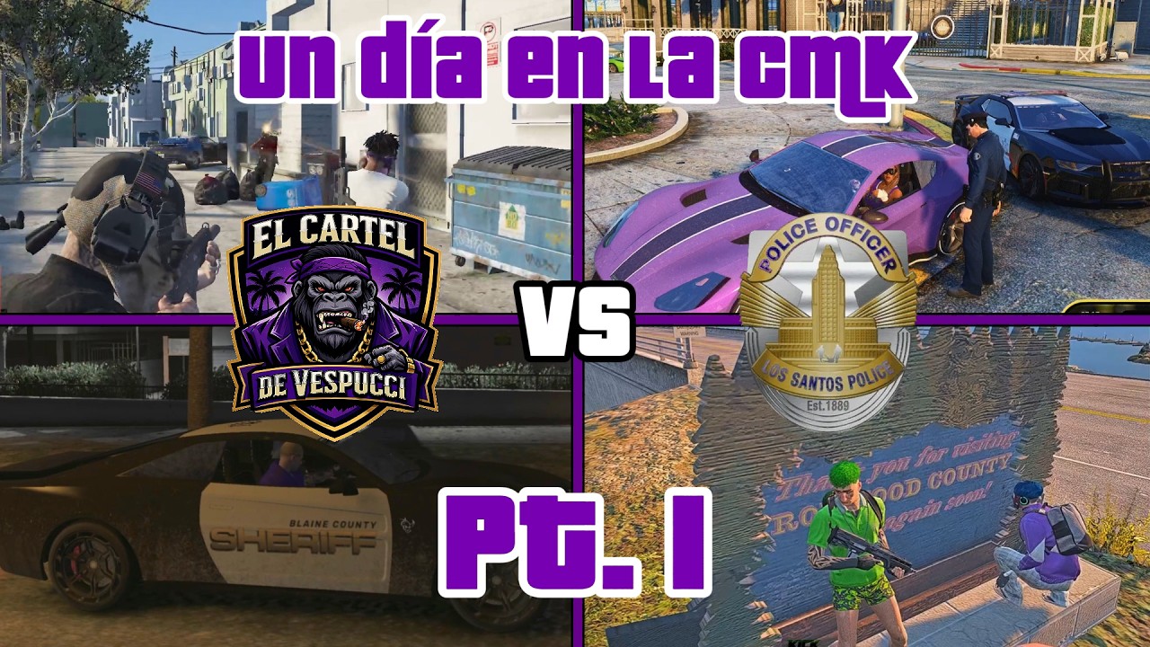 Todos ustedes contra mí solo | Un Día en el Cartel de Vespucci PT. 1 | CMK | Dovux Life
