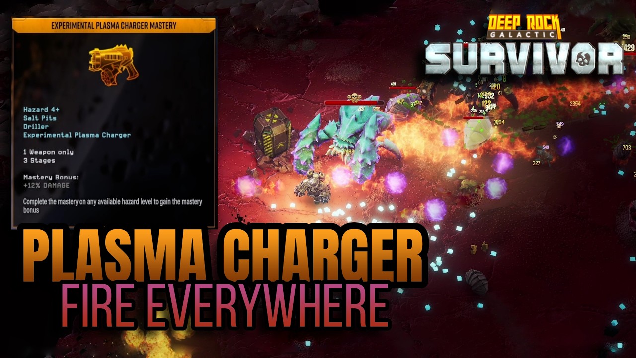 Plasma Charger + Fire Upgrade Is INSANE | Weapon Mastery