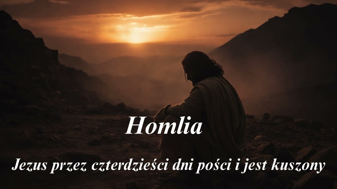 Z Jezusem to i na pustyni dobrze @codwaslowa I Niedziela Wielkiego Postu 22.02.2026 Mt 4, 1-11