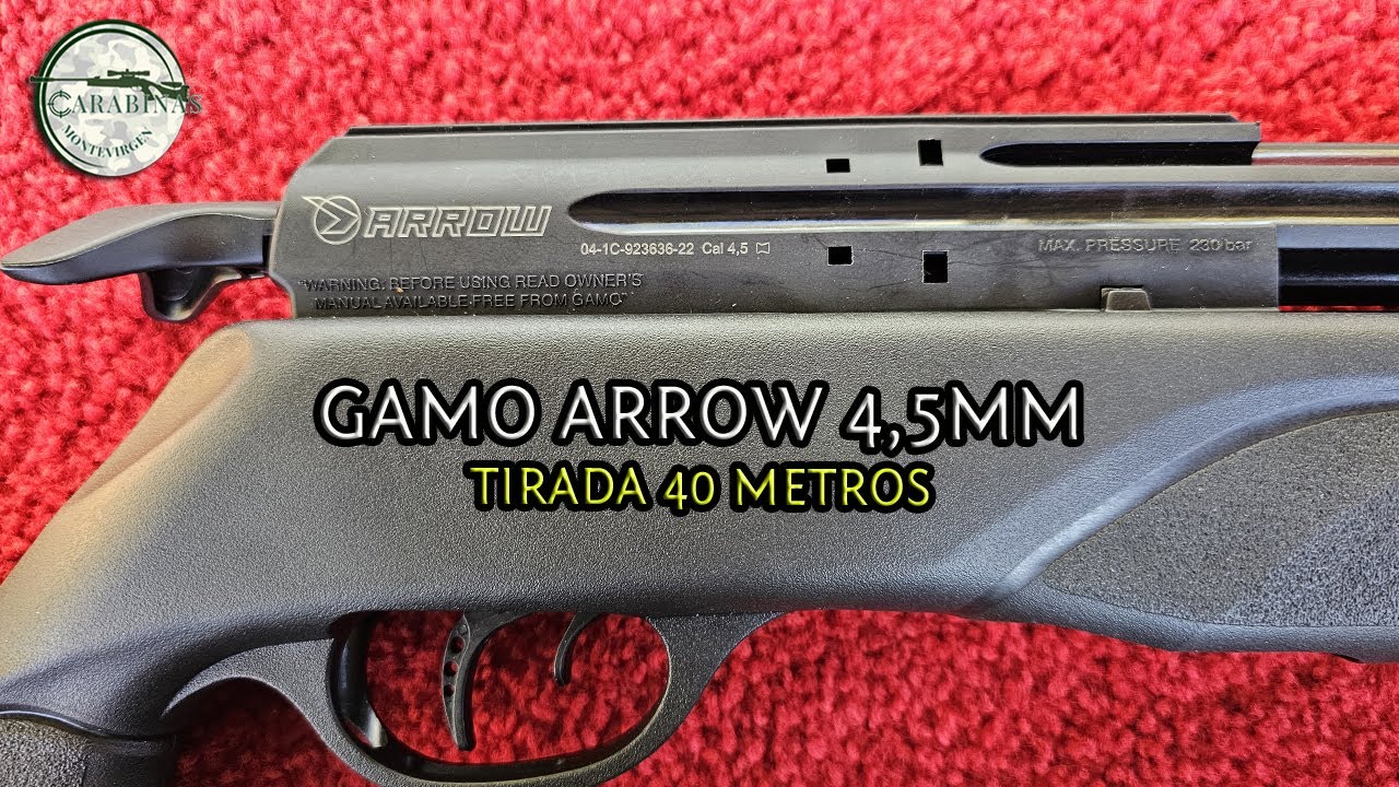 GAMO ARROW ⚔️ ¡DESAFÍO TOTAL! La GAMO ARROW 4.5mm al Límite: 40 METROS de Pura Tensión 🎯