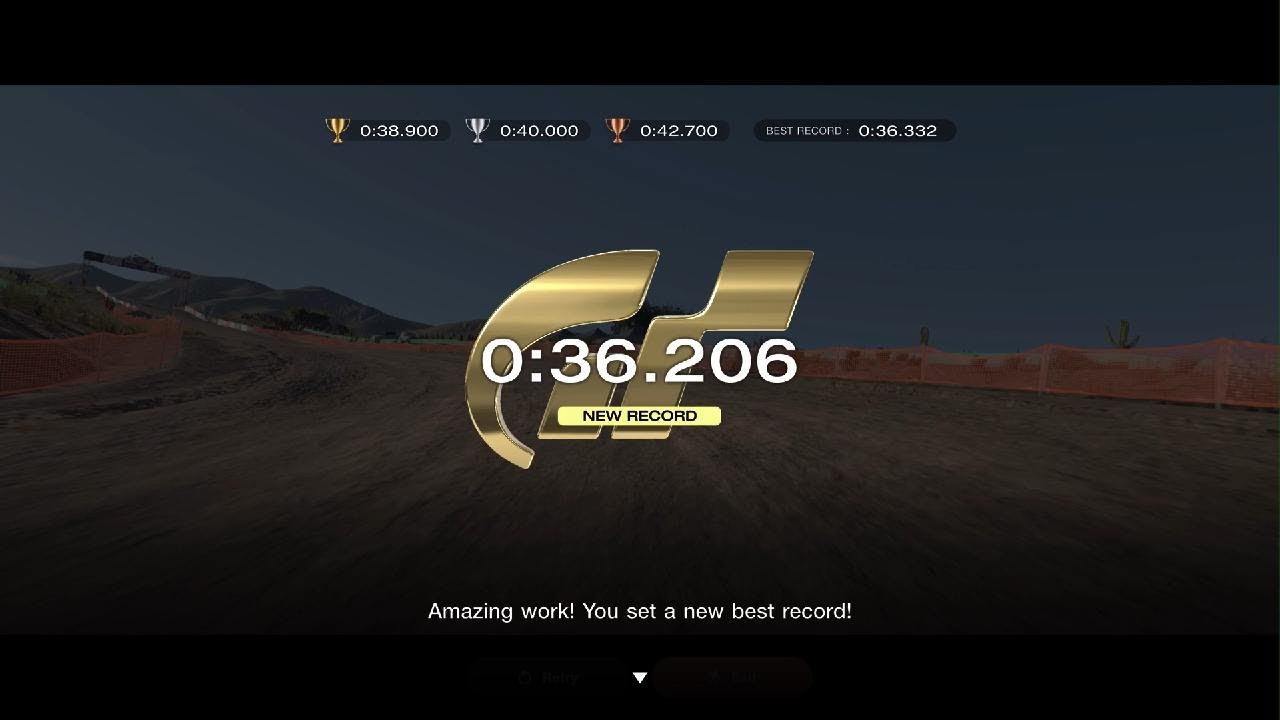 GT7 Fishermans Ranch Sector 5 Top 10 in the world time