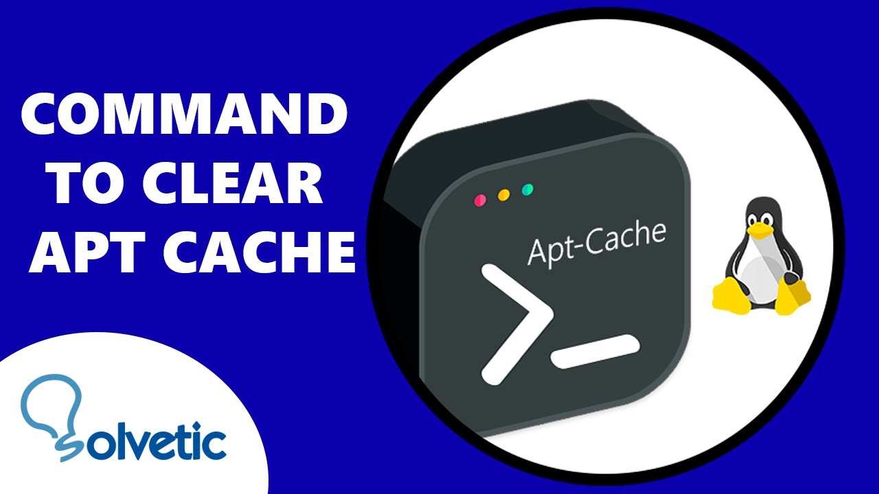 COMMAND to CLEAR APT CACHE