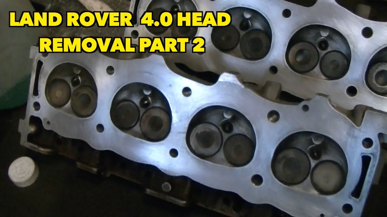 Land 4.0 Rover Heads Removal. Replacing Both Head Gaskets. -Part 2