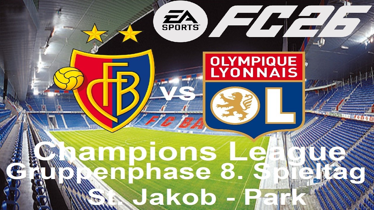 EA SPORTS FC26 S03E37 Champions League Gruppenphase 8. Spieltag gegen Olympique Lyon