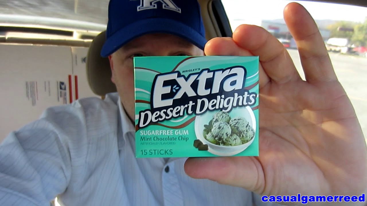 Reed Reviews Wrigley's Extra Dessert Delights Mint Chocolate Chip