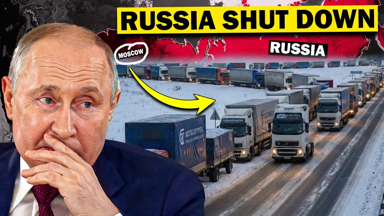 Total CHAOS in Russia&mdash;Thousands Trucks Stuck as Fuel Crisis Hits Major Cities