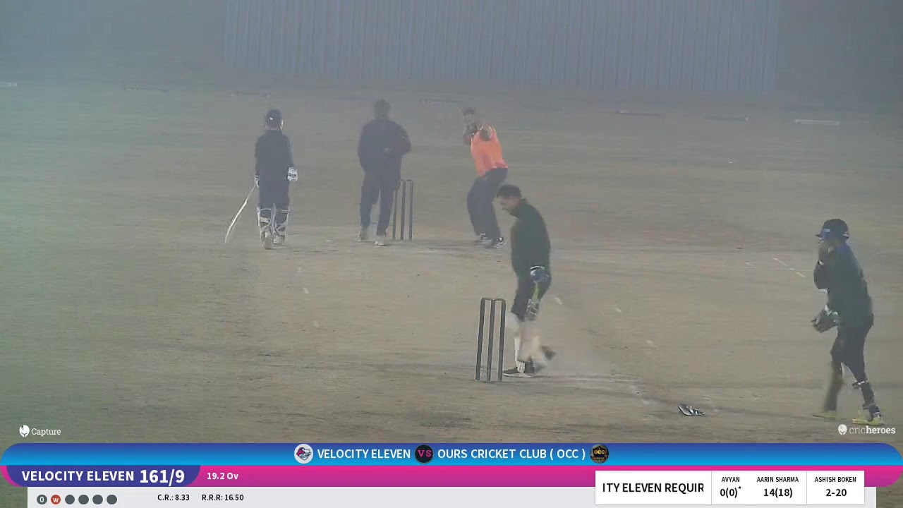 OURS CRICKET CLUB ( OCC ) vs VELOCITY ELEVEN | Star green arena 2.O weekend  matches (League Matches