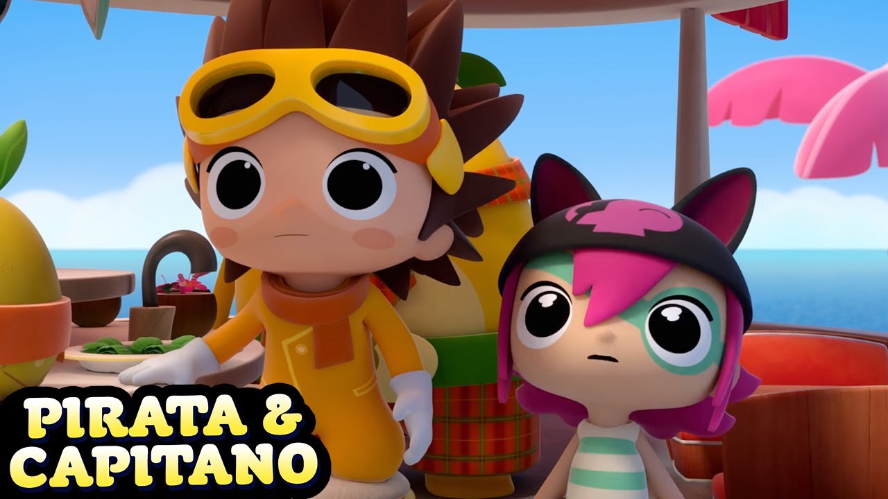 💀 Qui a volé le crâne rose ? 🕵️‍♀️ | Dessin animé prié| Pirata & Capitano 🏴‍☠️🌈
