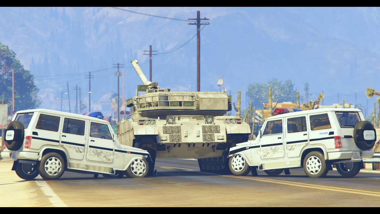 Scorpio Video Tank Robbery At Highway Police Bolero Chase Fail