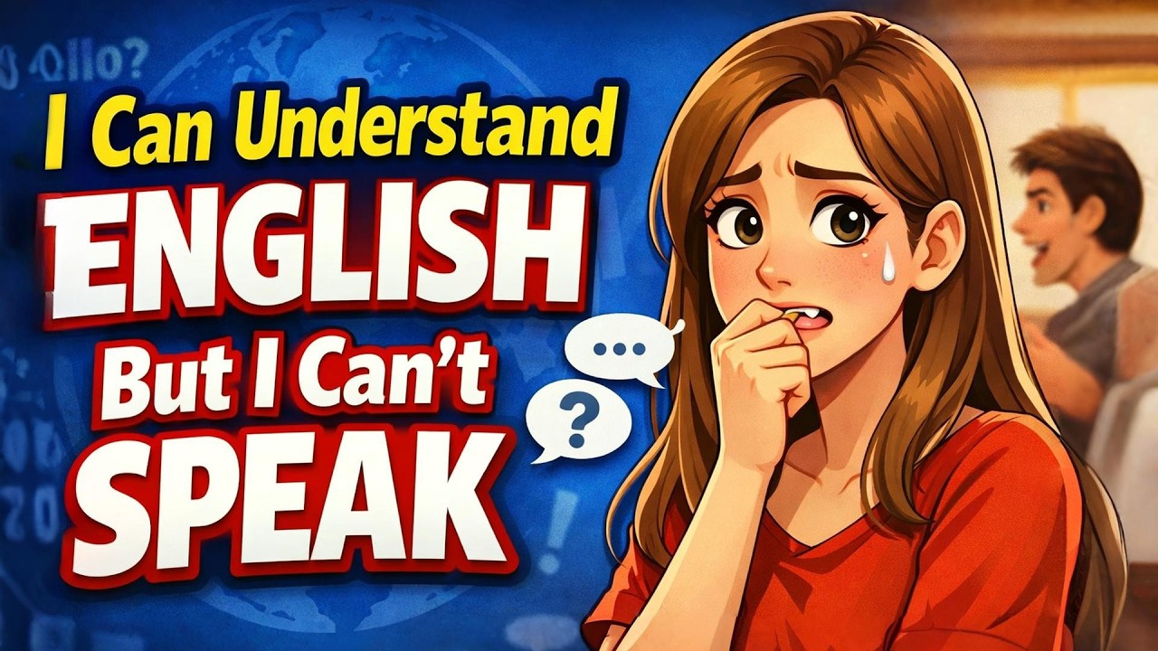 I Can Understand English But I Can't Speak | Solve the Problem and Speak Fluently