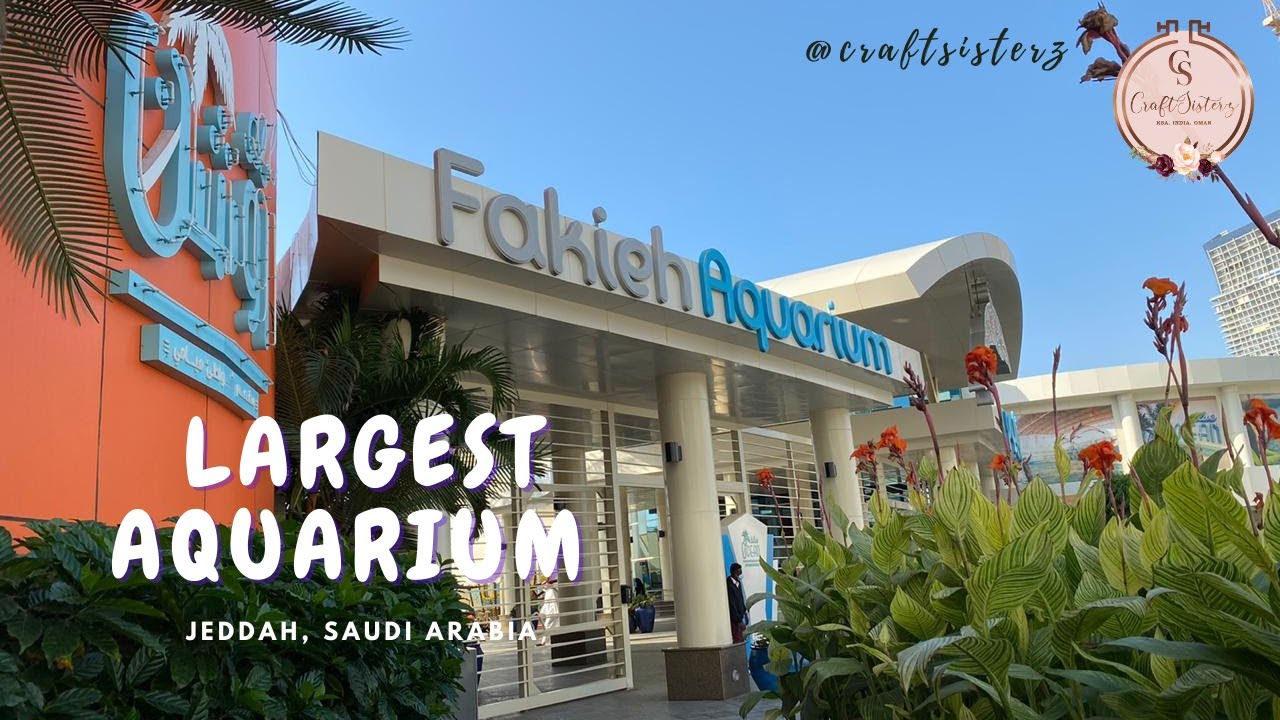 Biggest Aquarium in Saudi Arabia | Jeddah Underwater World | Floating Mosque | Craftsisterz CS #28