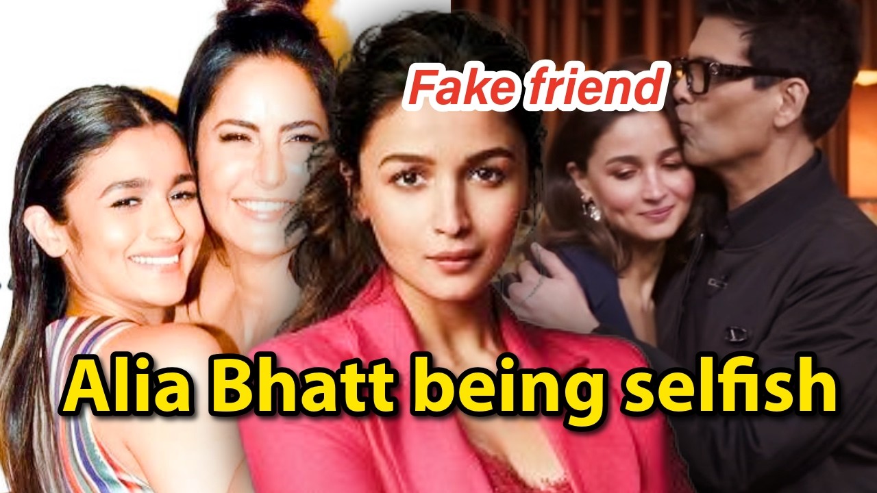 ALIA BHATT USING OTHER ACTRESS FOR HER OWN BENEFIT