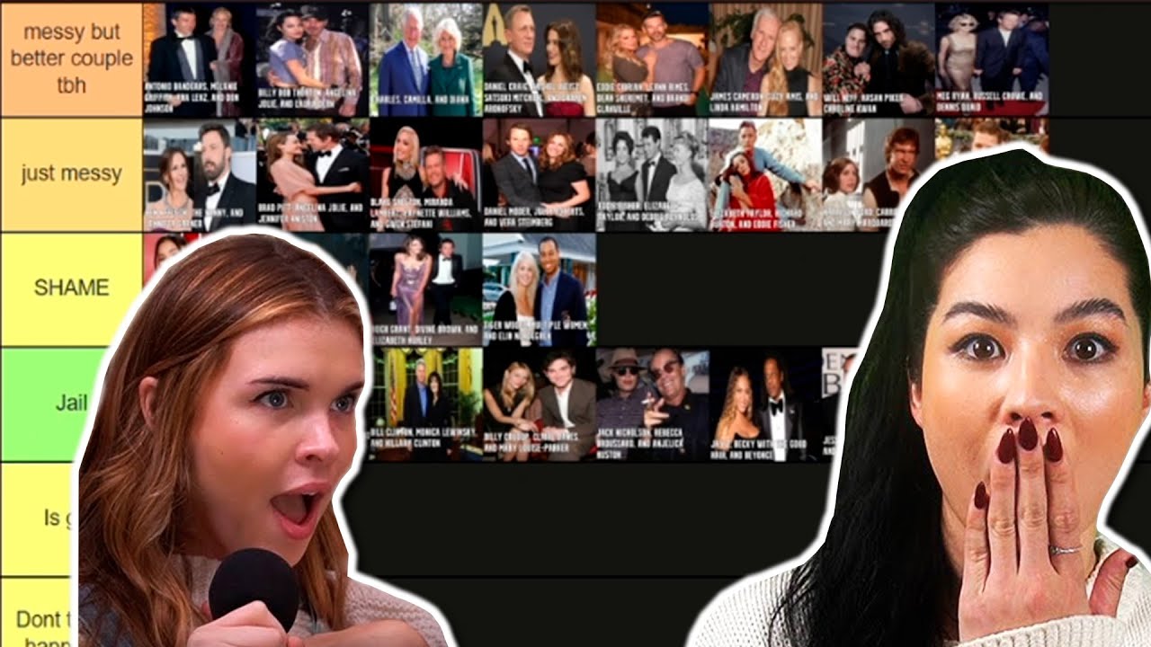 CELEBRITY AFFAIRS TIER LIST | Caroline Kwan & Samwitch