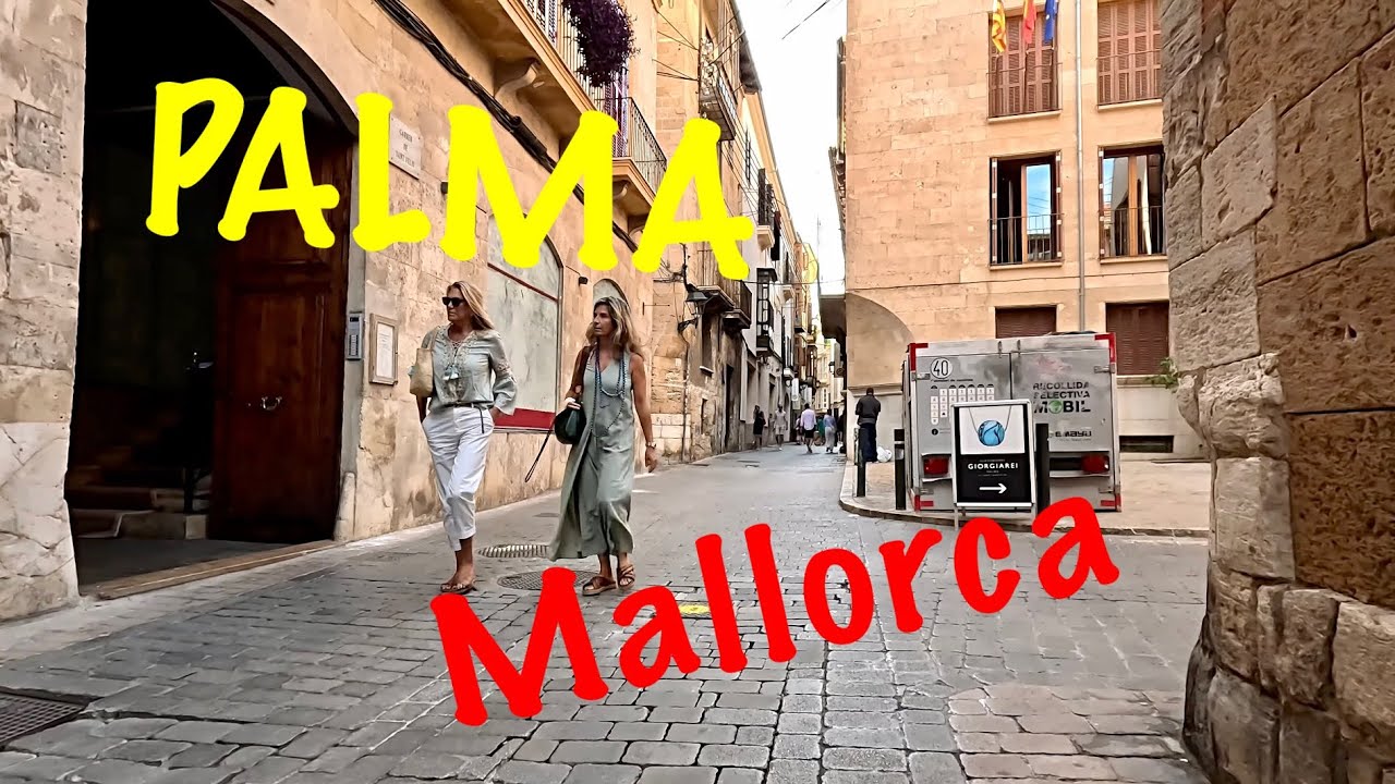 The Shocking Beauty of Palma de Mallorca in Autumn/ 4K UHD