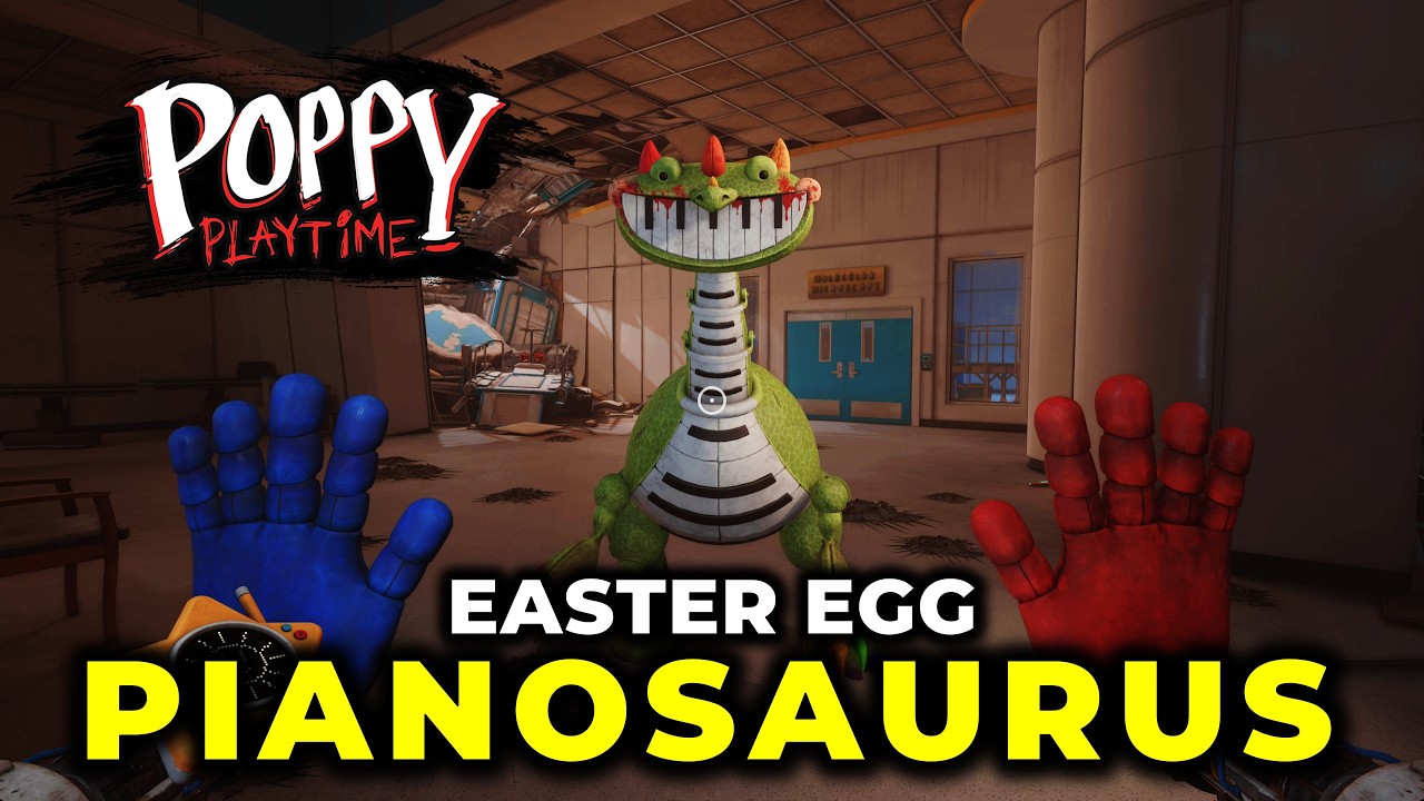 Pianosaurus Easter Egg | Poppy Playtime Chapter 5