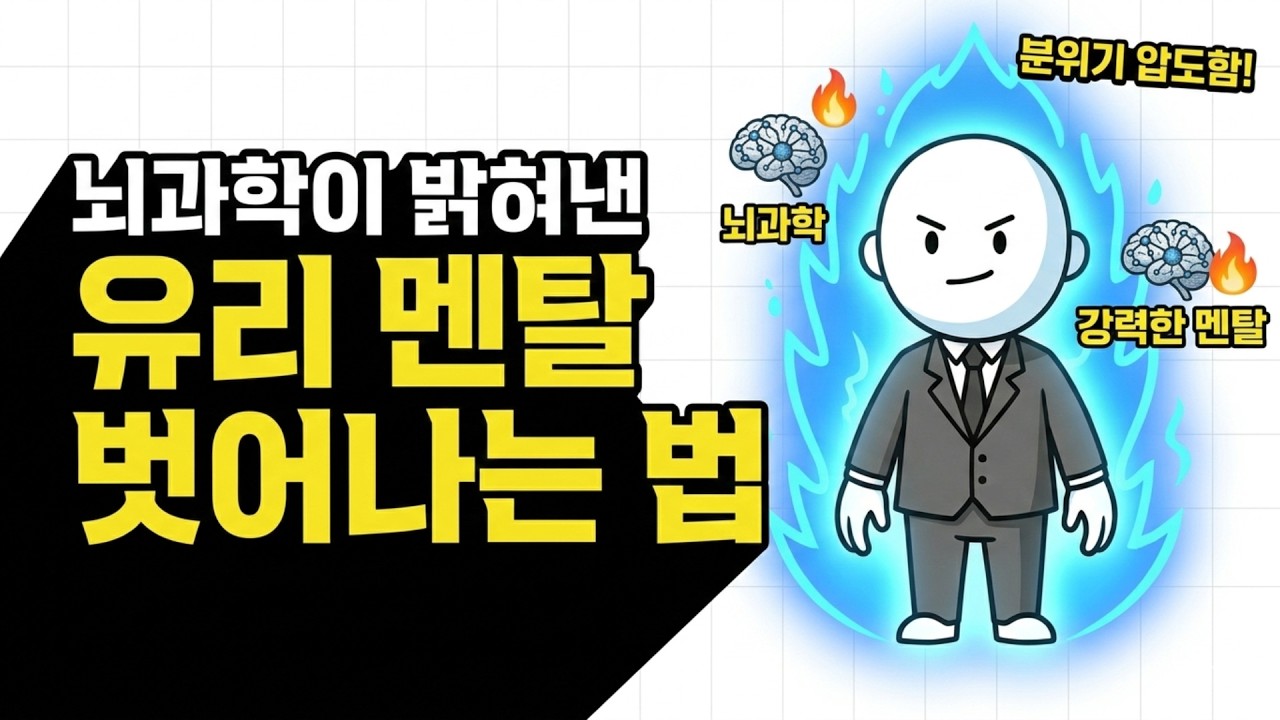 유리멘탈을 강철로 바꾸는 후천적 뇌 훈련 방법