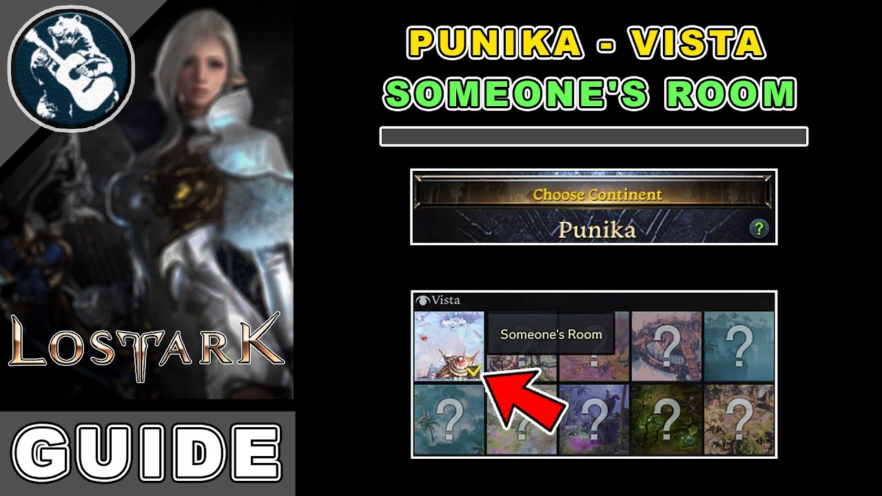 Someone's Room Vista Location in Lost Ark | Punika Locations Guide