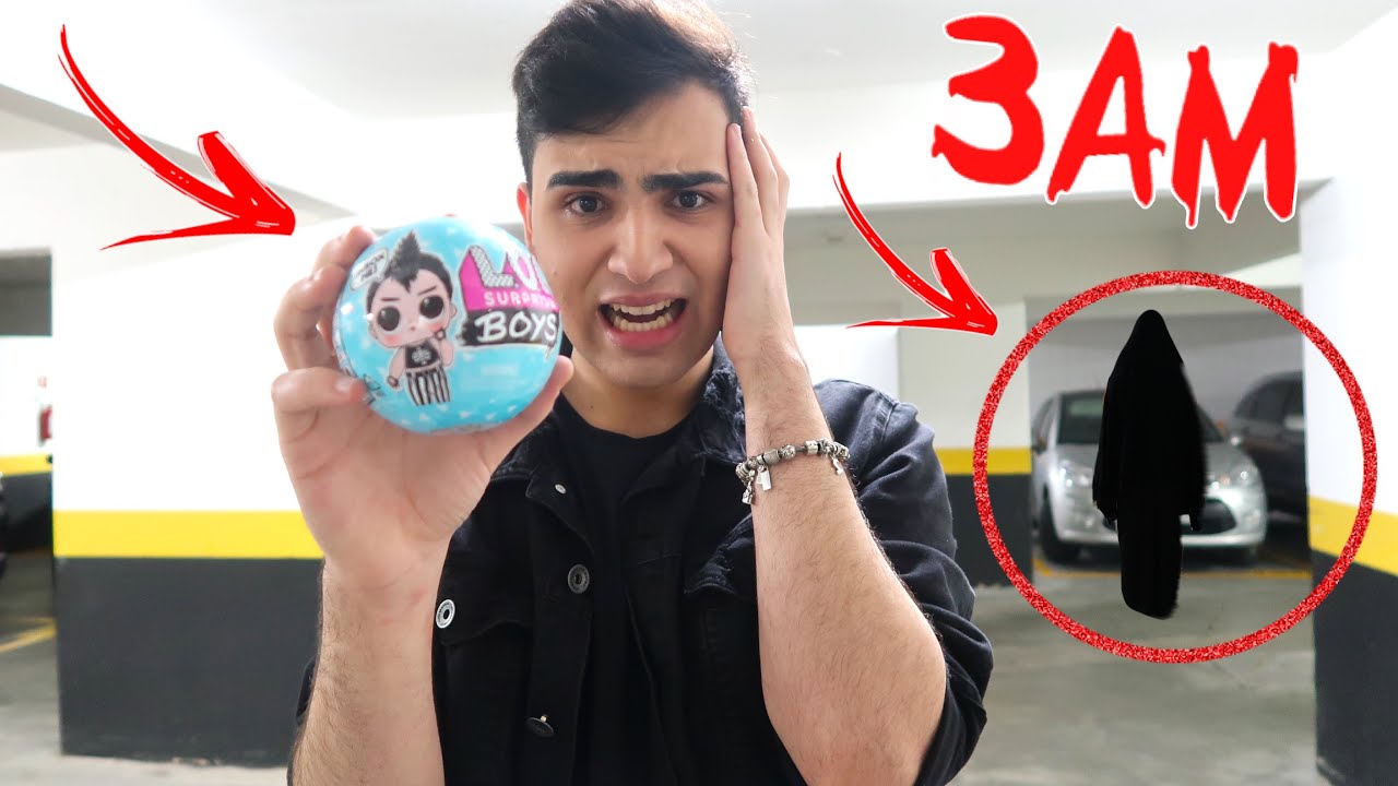 NUNCA ABRA BONECA LOL SURPRESA MENINO ÁS 3:00 HORAS DA MANHÃ