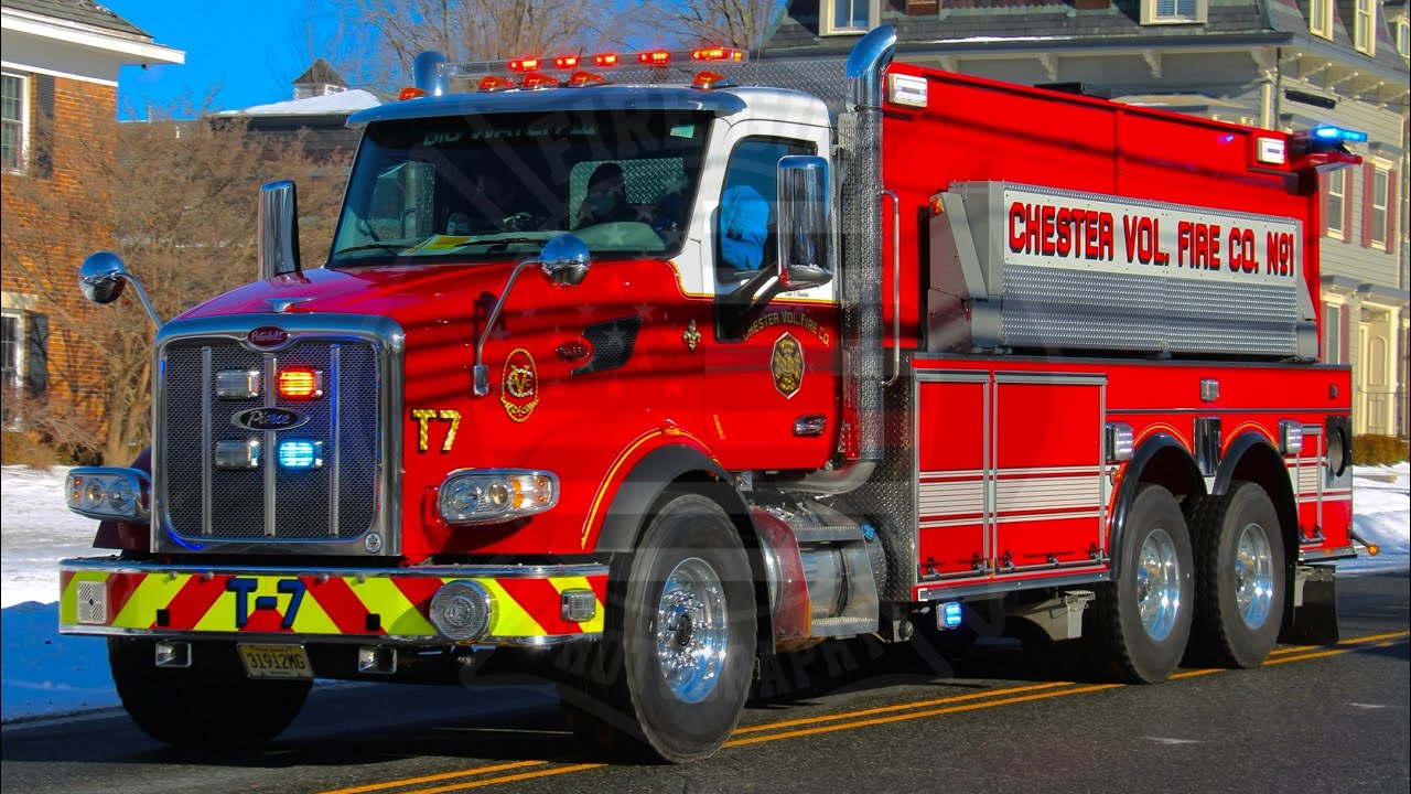 Chester Fire Company New Years Day Lights and Sirens Parade [01/01/26]