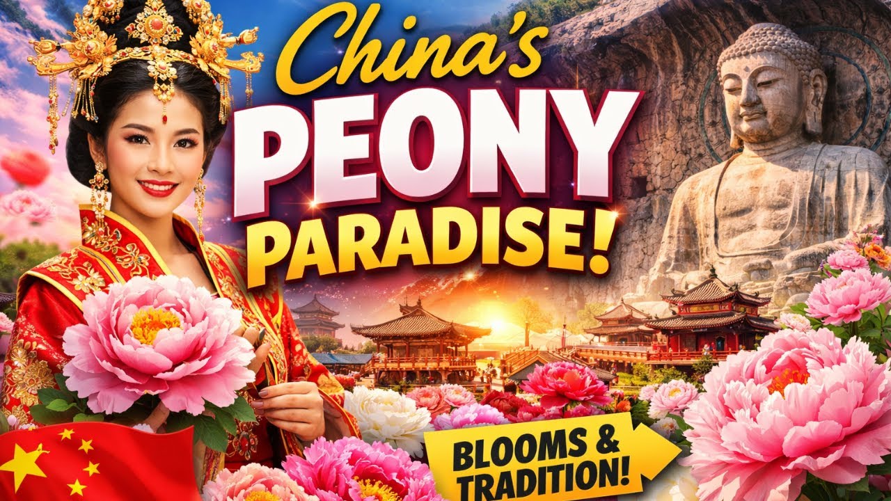 Luoyang Flower Festival: China’s Peony Paradise #china #flowers
