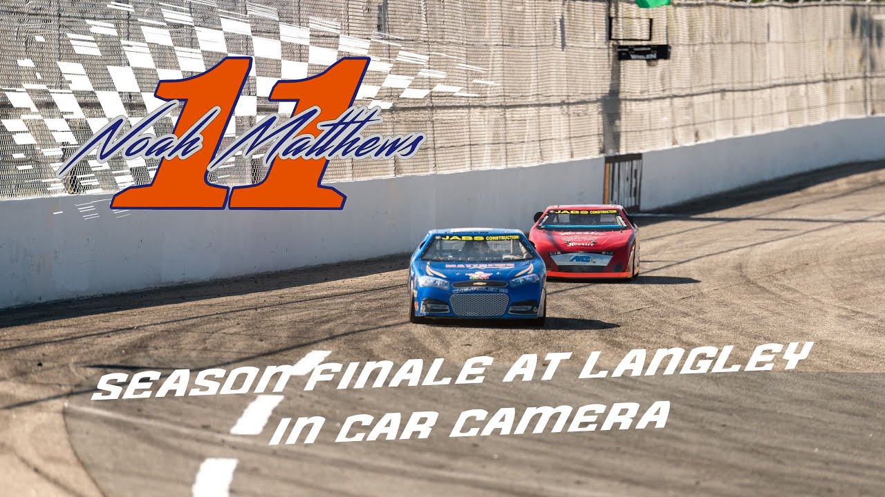 Virginia Mini Cup Season Finale In Car Camera - Noah Matthews Racing - 10-28-2023
