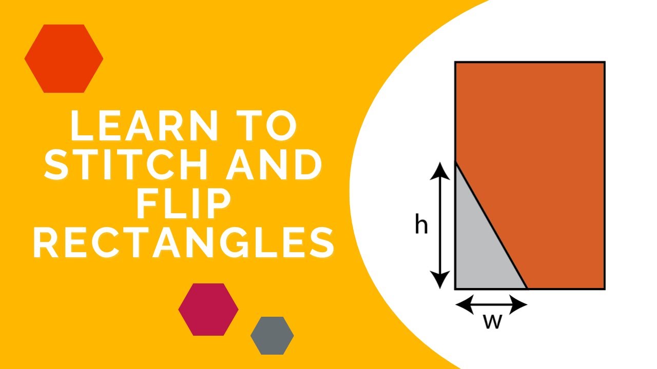 How to include stitch and flip rectangles in your patterns - my prediction of 2025's hot technique