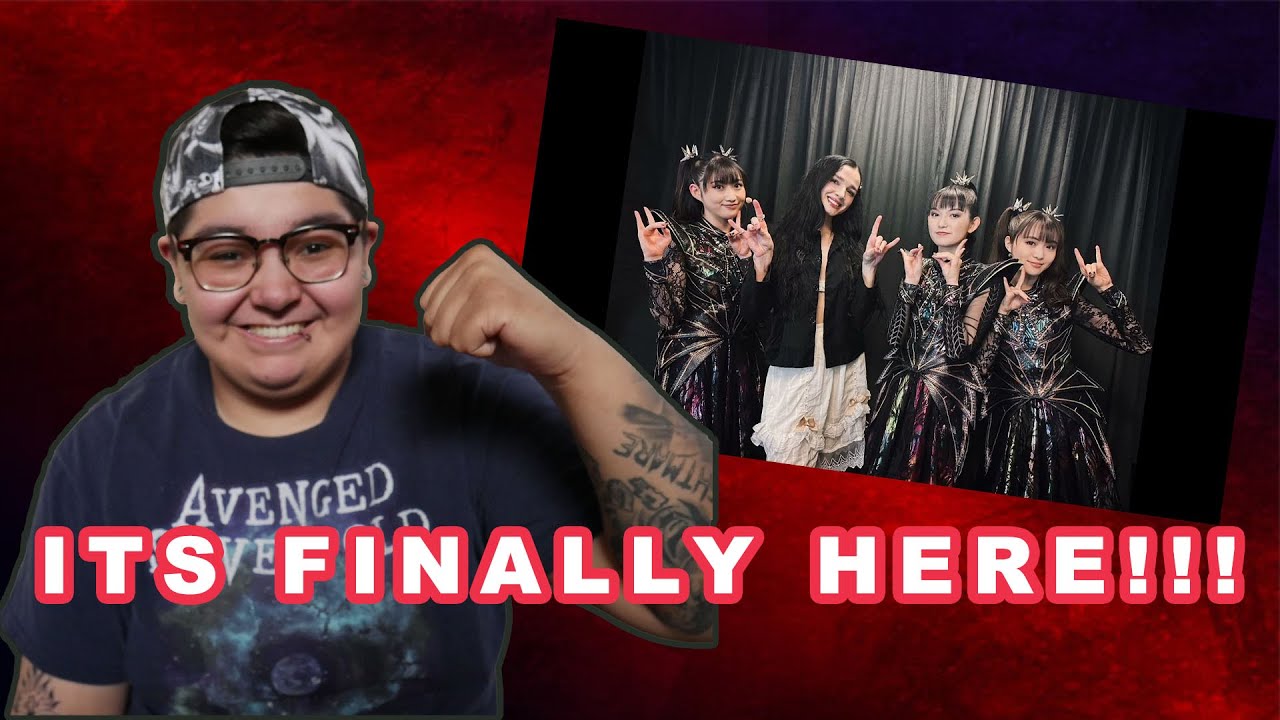 IT'S FINALLY HERE!!! BABYMETAL X POPPY / FROM ME TO U [M/V] (REACTION)
