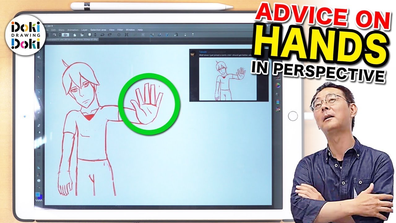 HANDS in PERSPECTIVE｜Japanese Pro Animator Advice